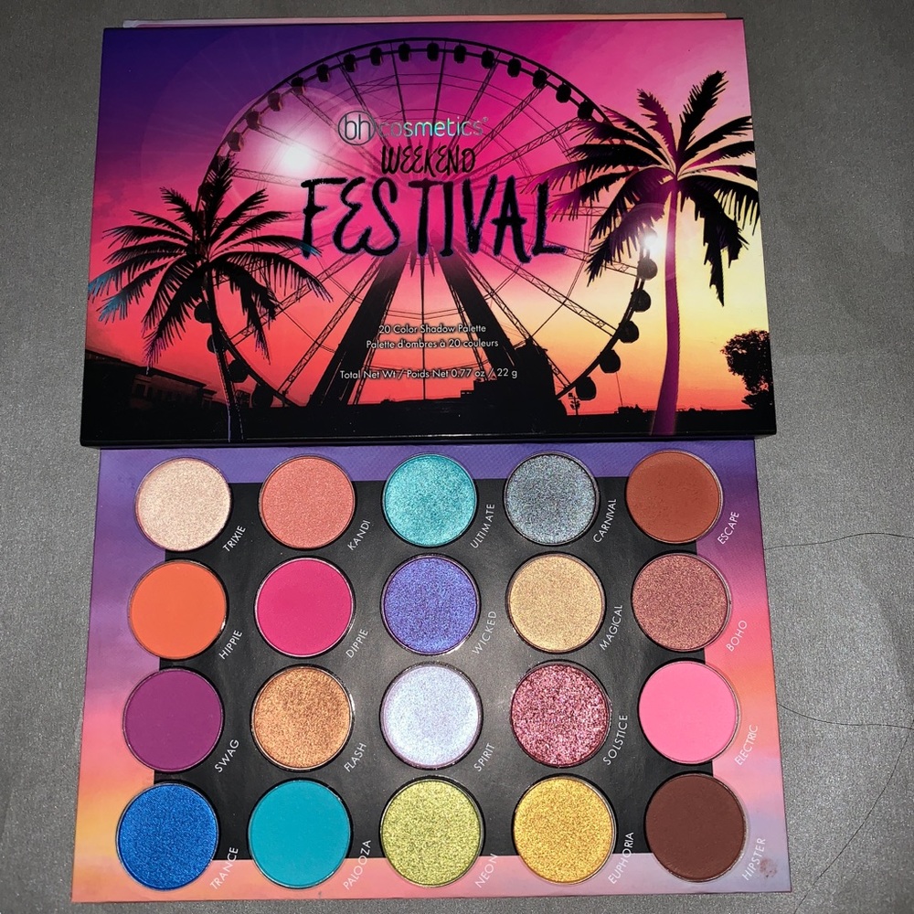 BH Cosmetics Weekend Festival Palette